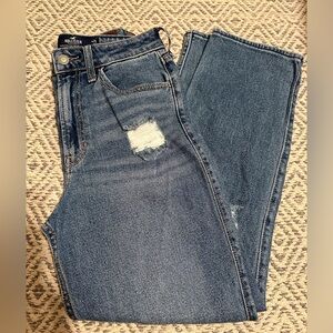 Hollister ultra high rise vintage straight jeans